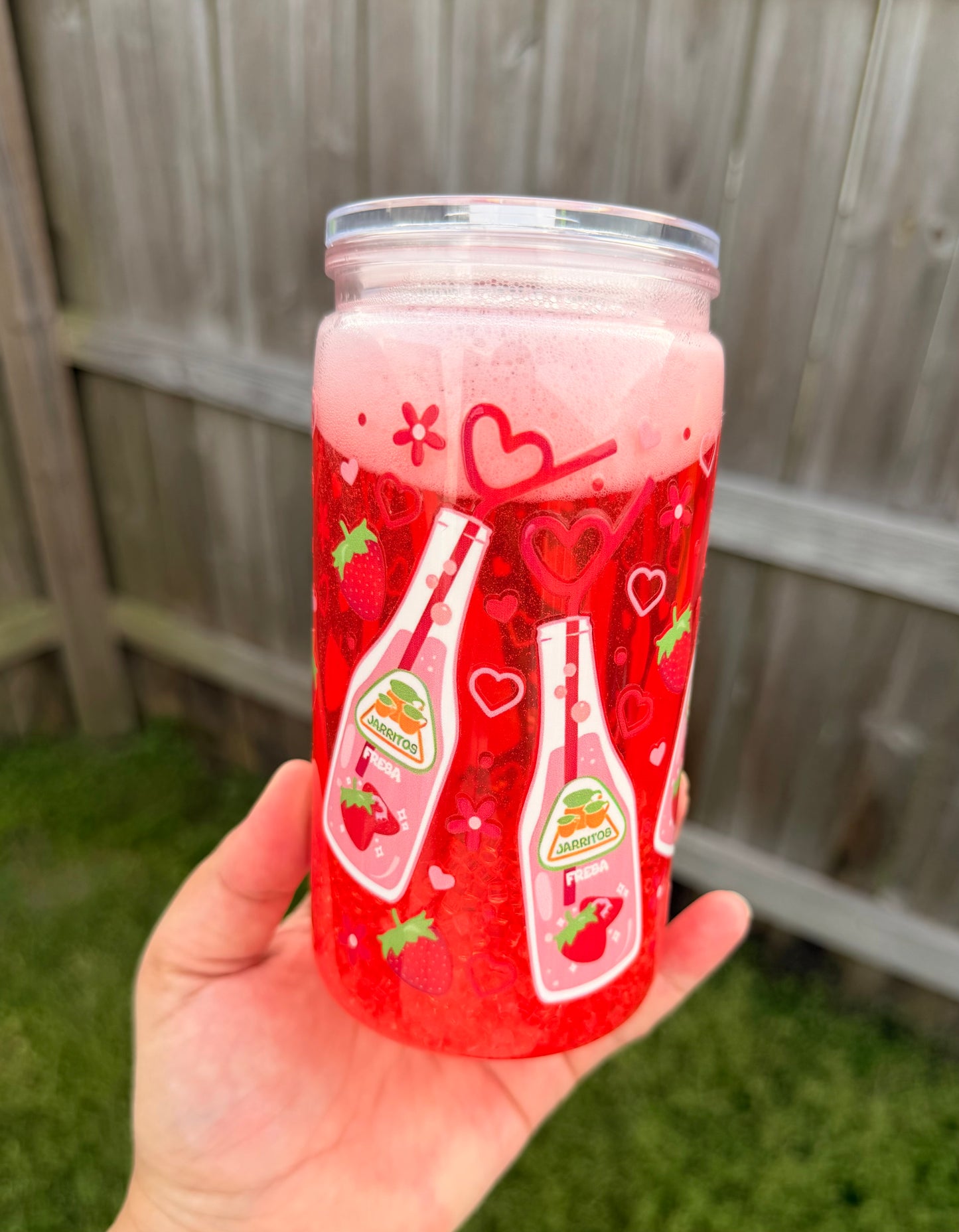 Strawberry Jarritos Tumbler