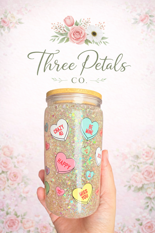 Conversation Hearts Tumbler