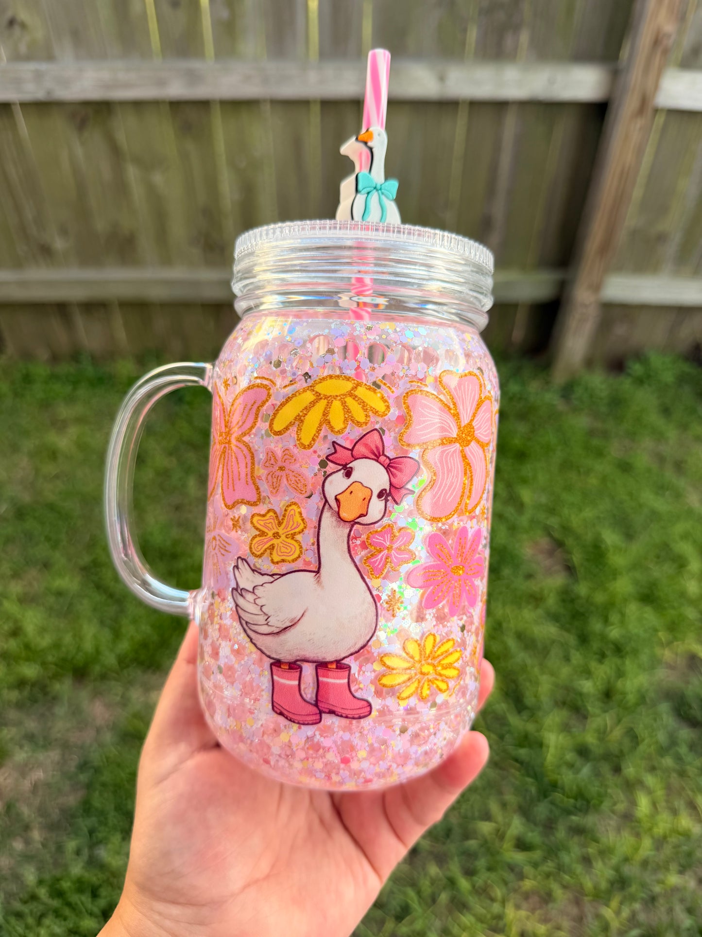 Spring Goose Tumbler