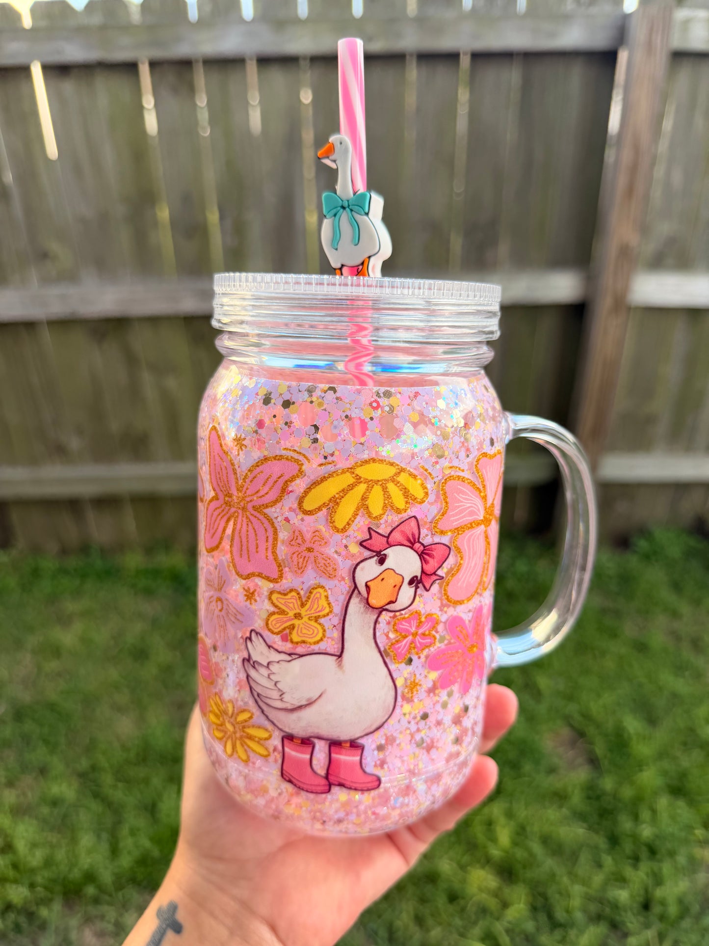 Spring Goose Tumbler